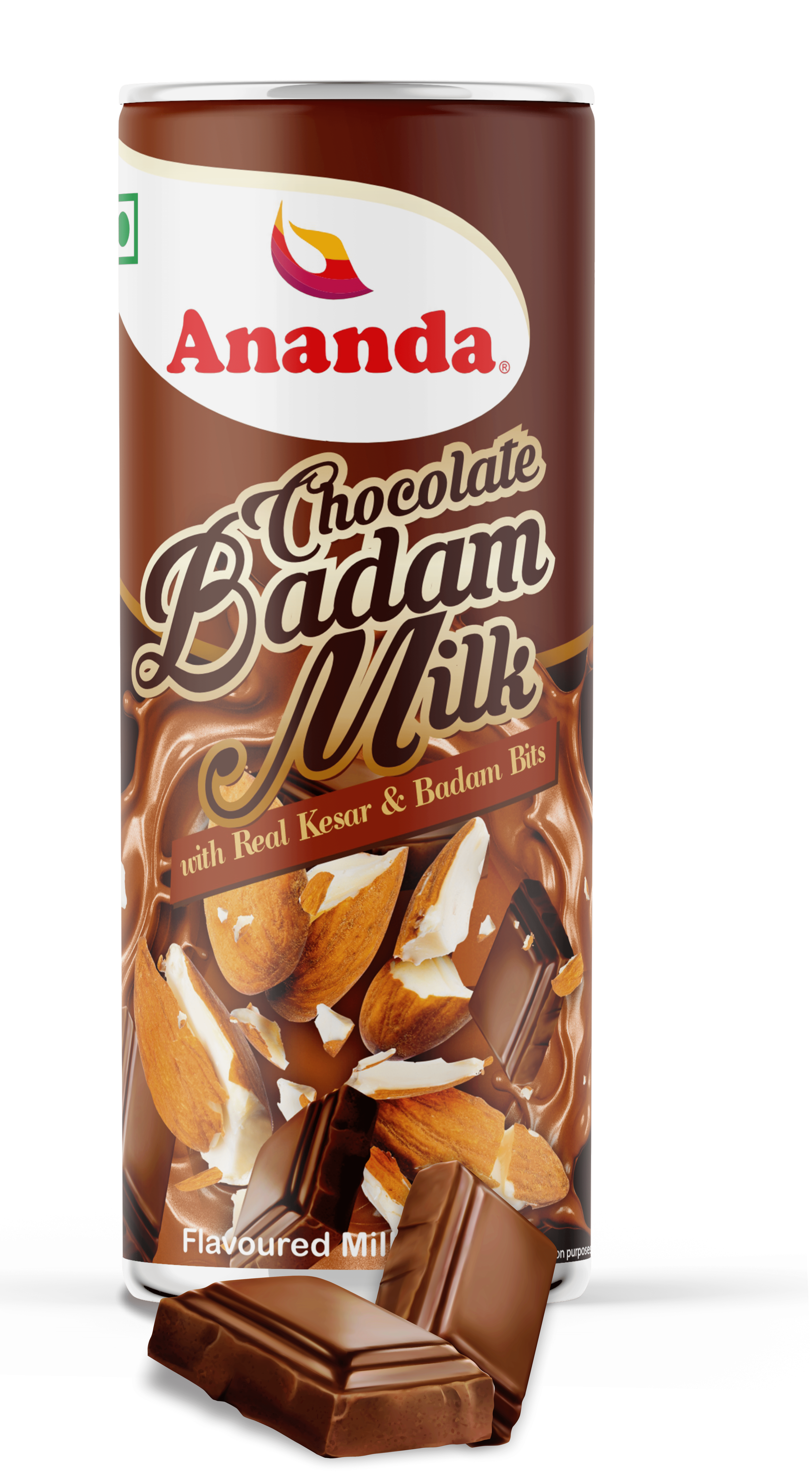 Chocolate Badam Milk Cans